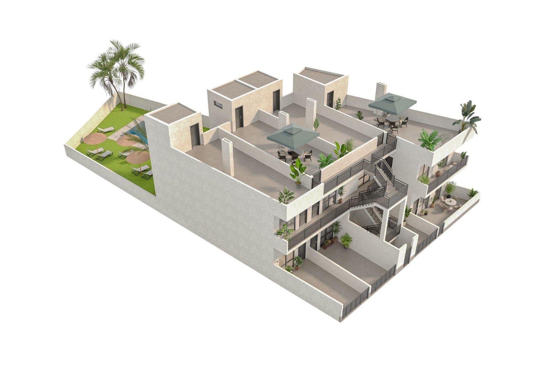 Rynek pierwotny - Bungalow - Hondón de las Nieves - La Canalosa