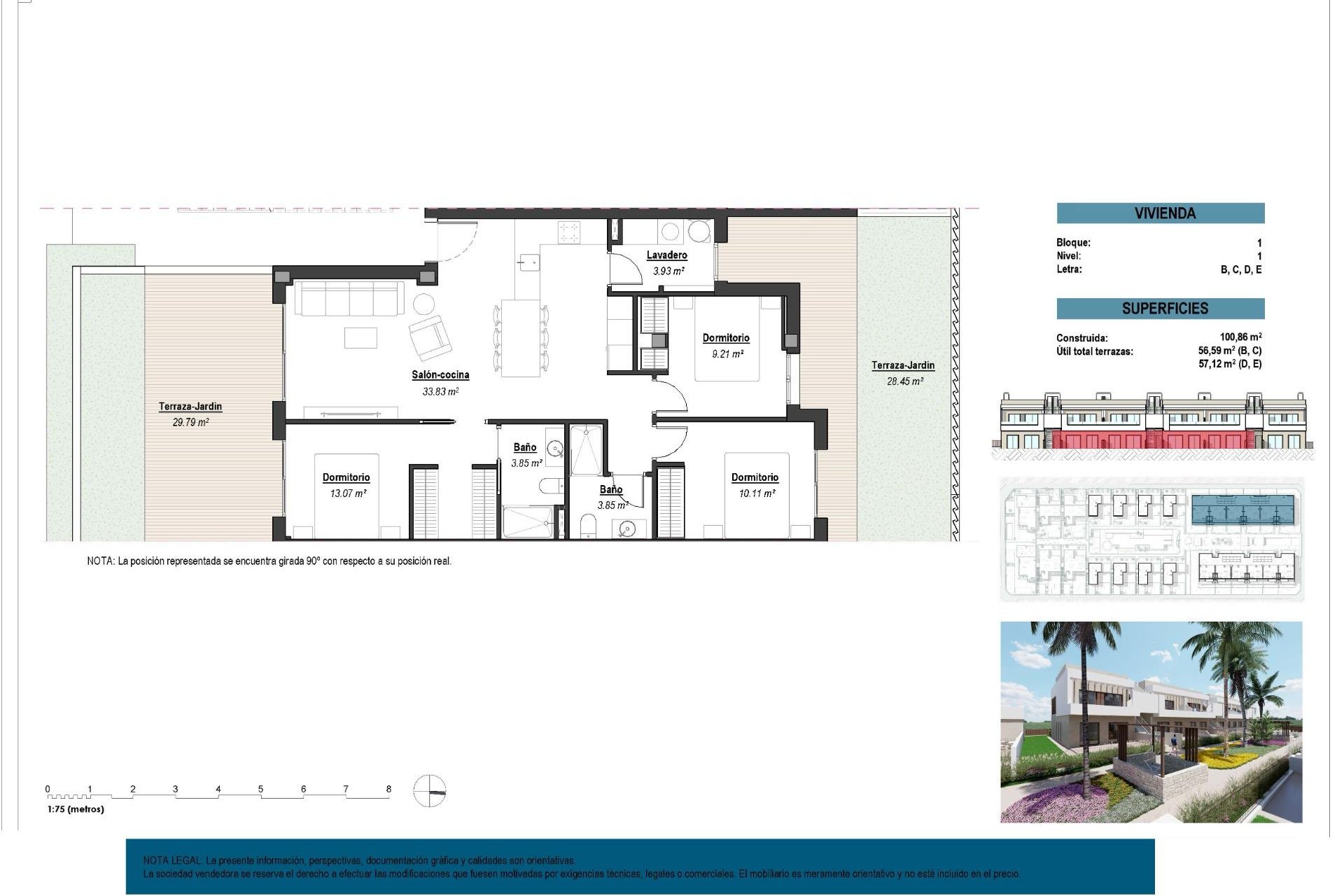 Rynek pierwotny - Bungalow - Los Alcázares - Serena Golf
