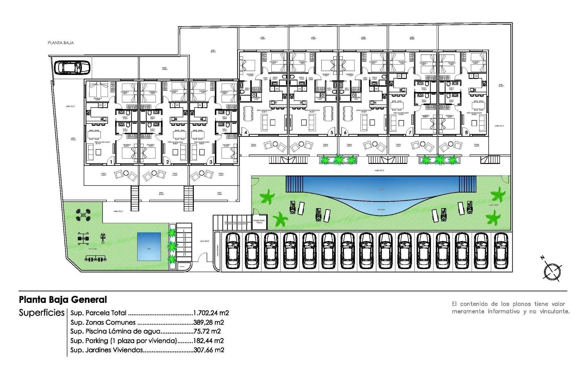 Rynek pierwotny - Bungalow - Pilar de la Horadada - Parque Ramon eugenio Escudero