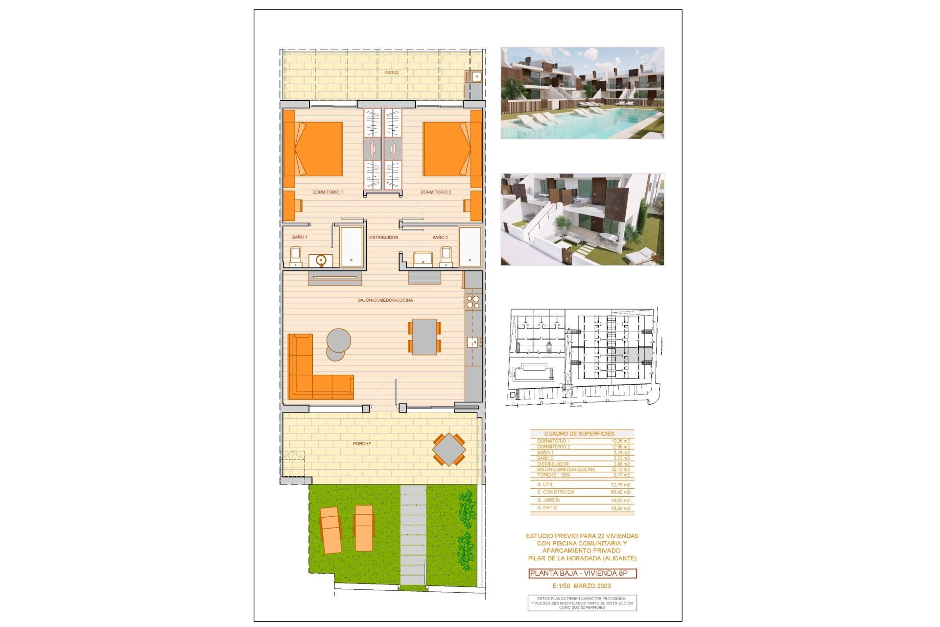 Rynek pierwotny - Bungalow - Pilar de la Horadada - pueblo