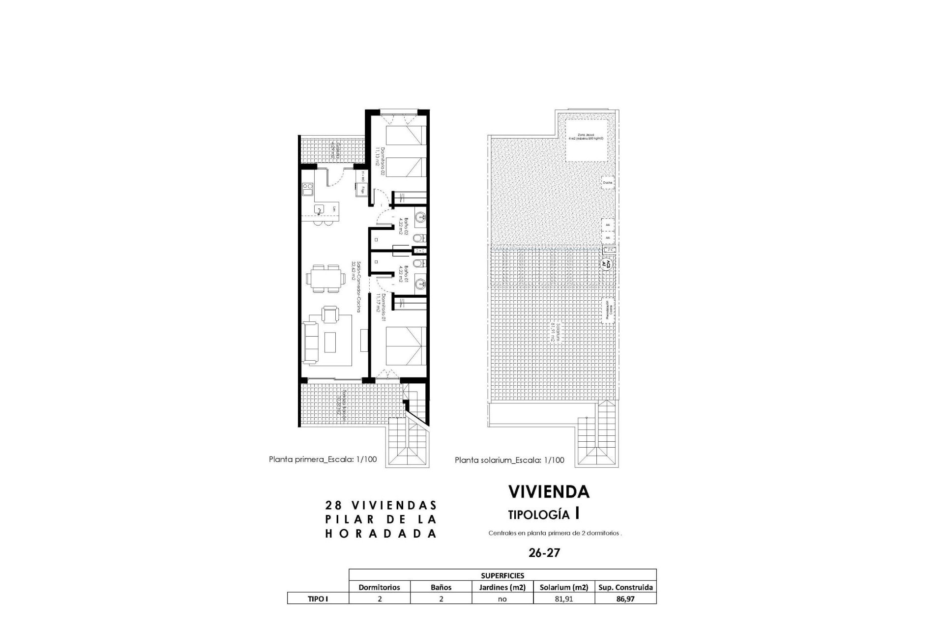 Rynek pierwotny - Bungalow - Pilar de la Horadada - pueblo