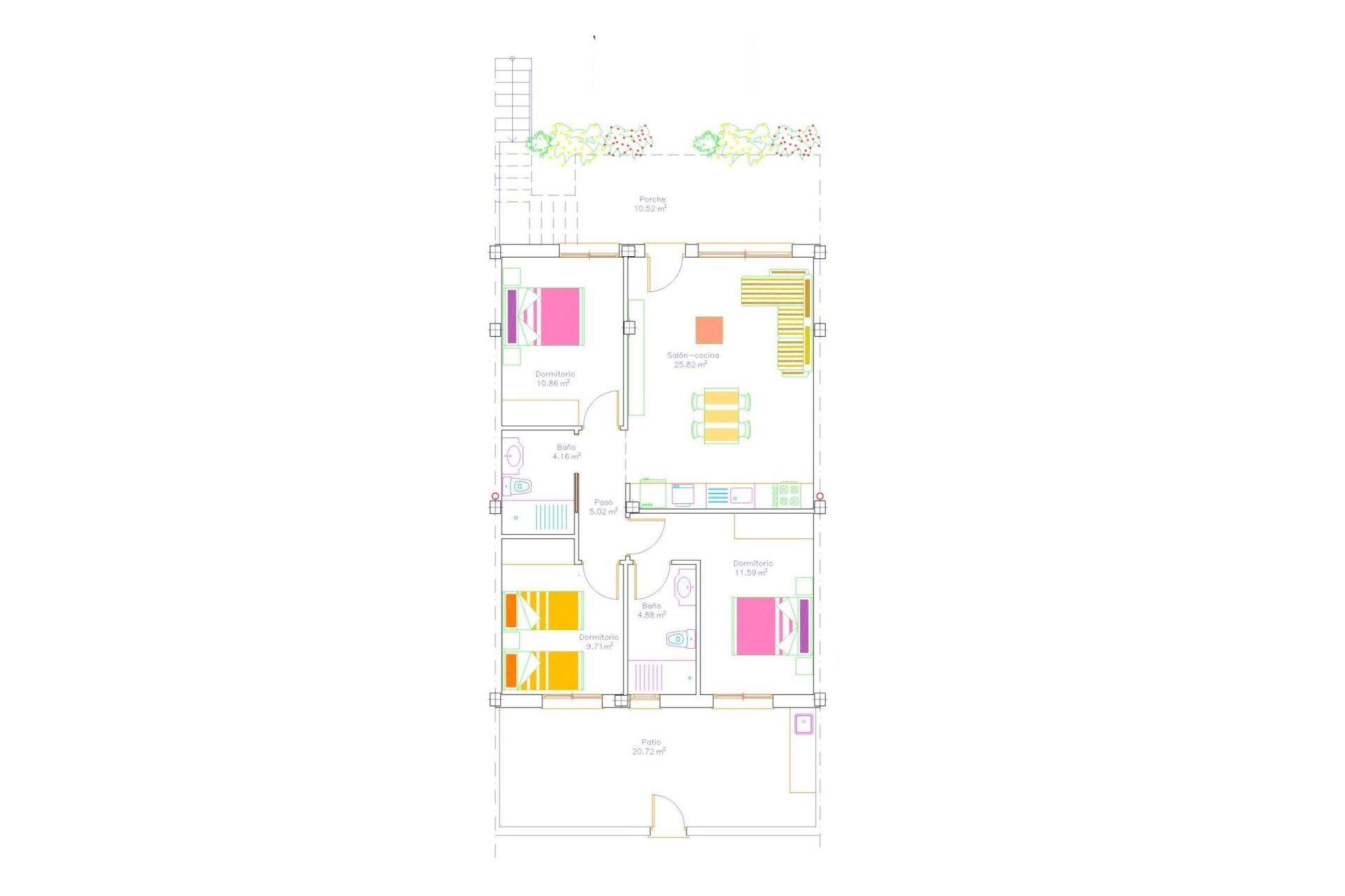 Rynek pierwotny - Bungalow - San Javier - pueblo