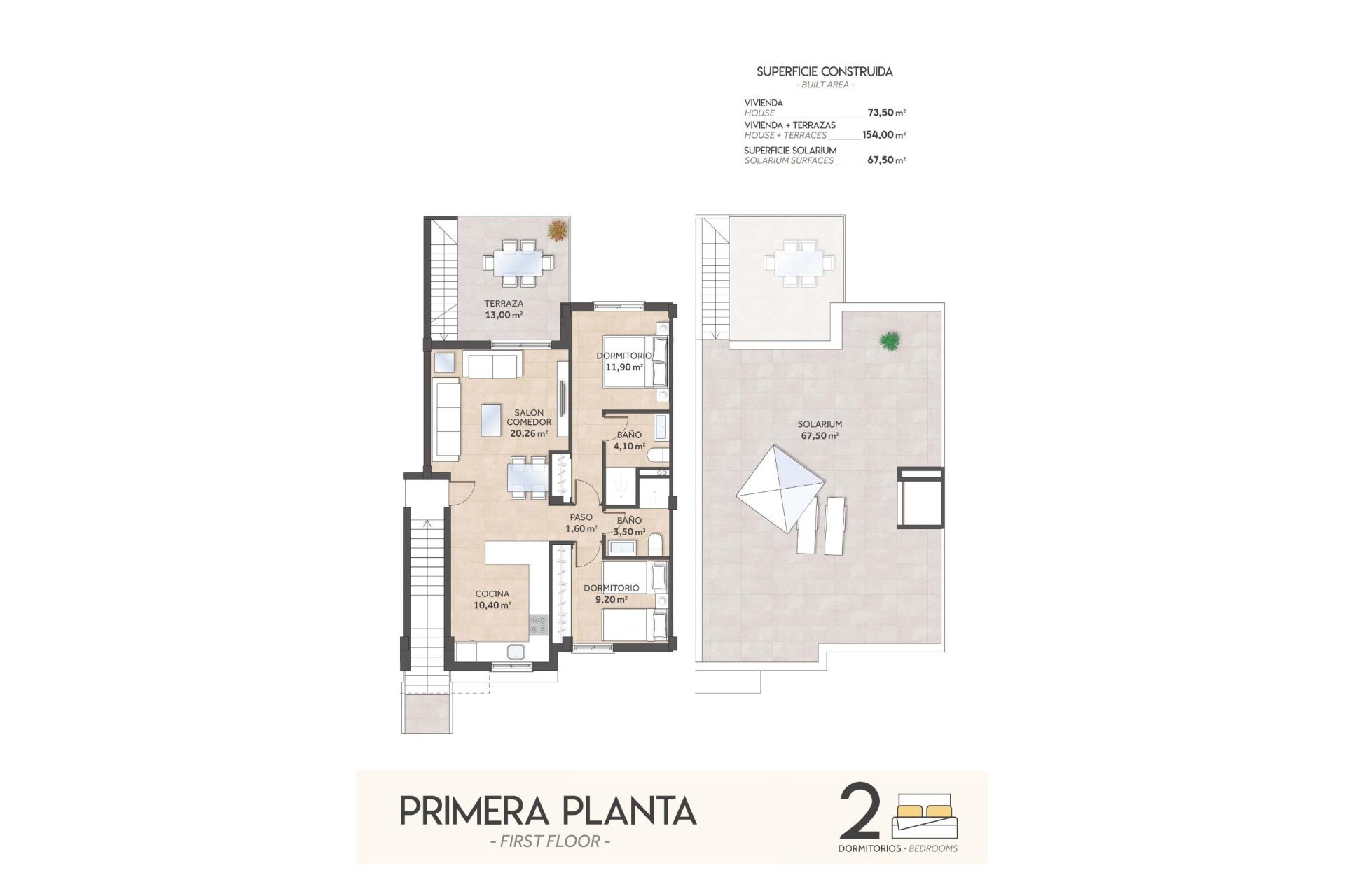 Rynek pierwotny - Bungalow - San Miguel - La Cañada