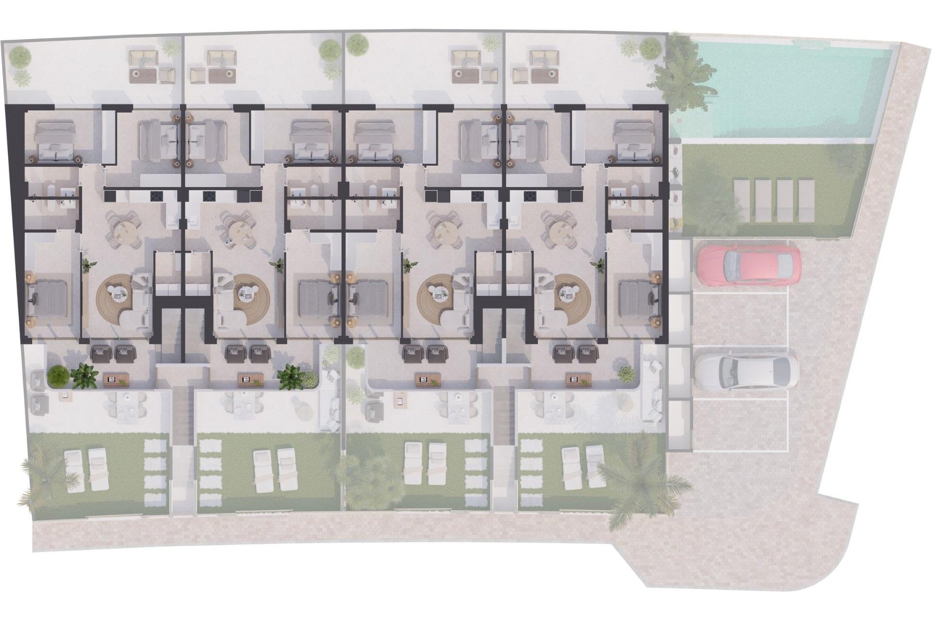 Rynek pierwotny - Bungalow - San Pedro del Pinatar - Los Cuarteros