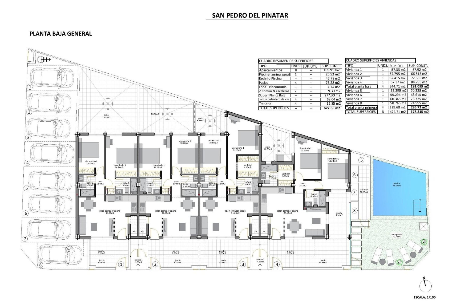 Rynek pierwotny - Bungalow - San Pedro del Pinatar - Los Cuarteros