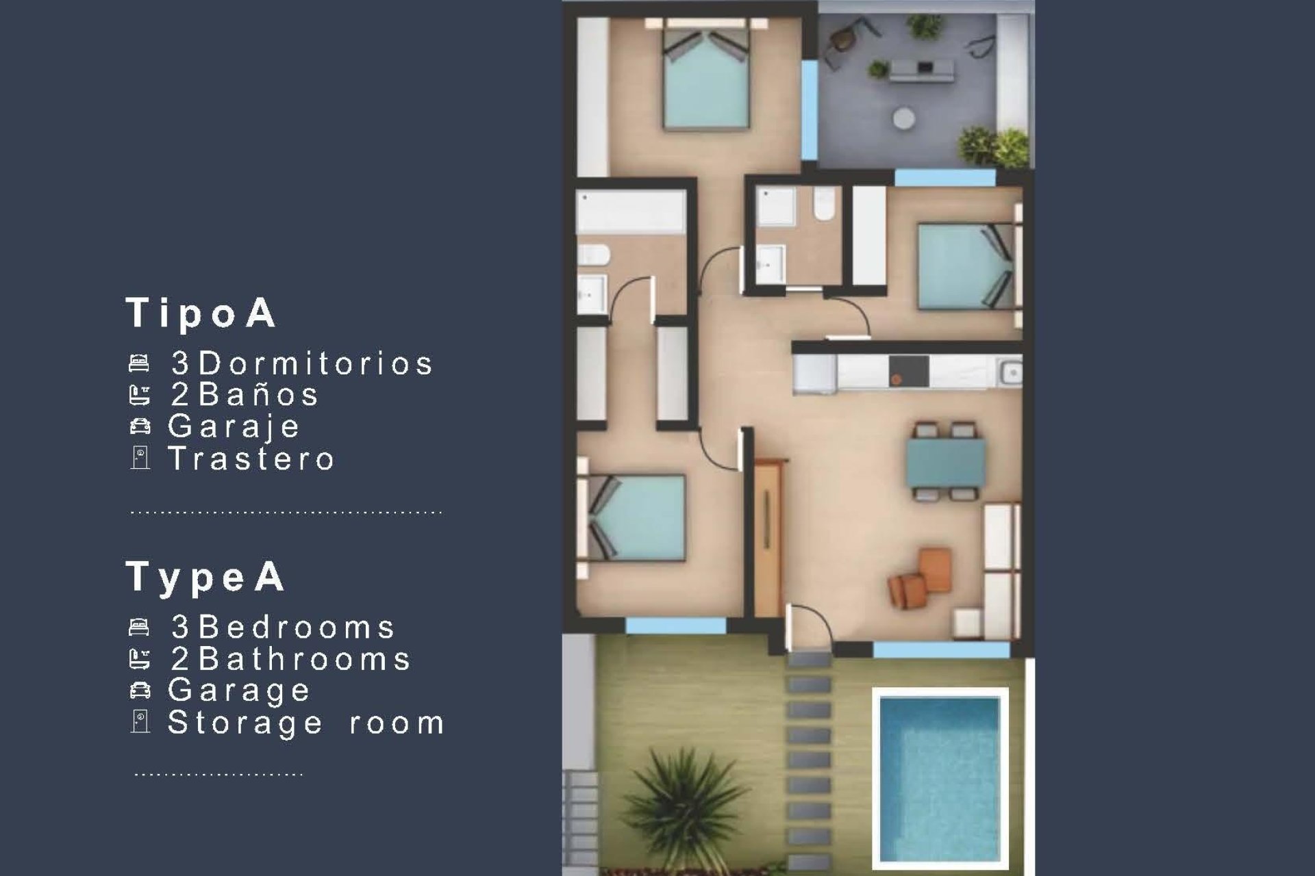 Rynek pierwotny - Bungalow - San Pedro del Pinatar - Los Pinos