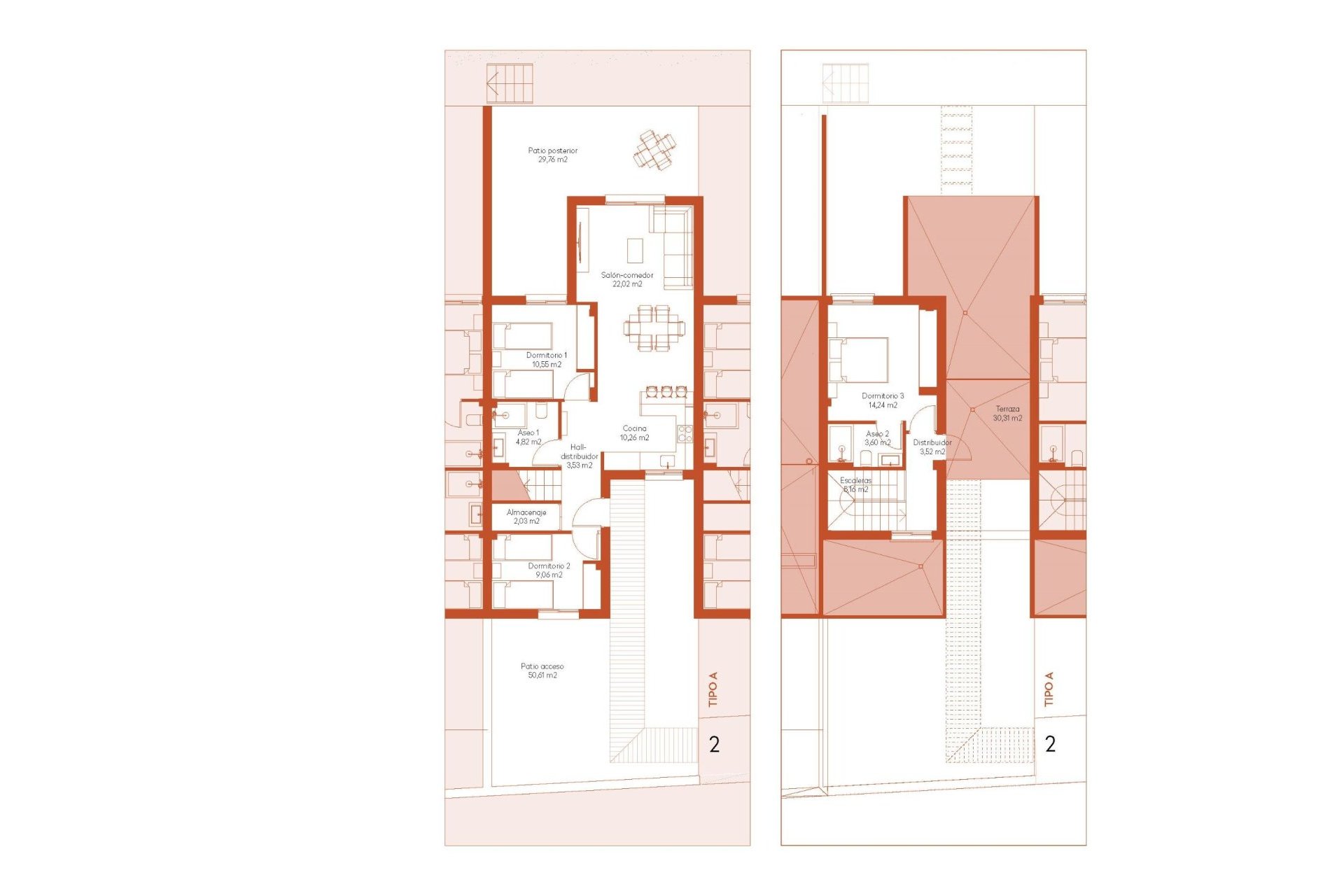 Rynek pierwotny - Town House - BAÑOS Y MENDIGO - Altaona Golf