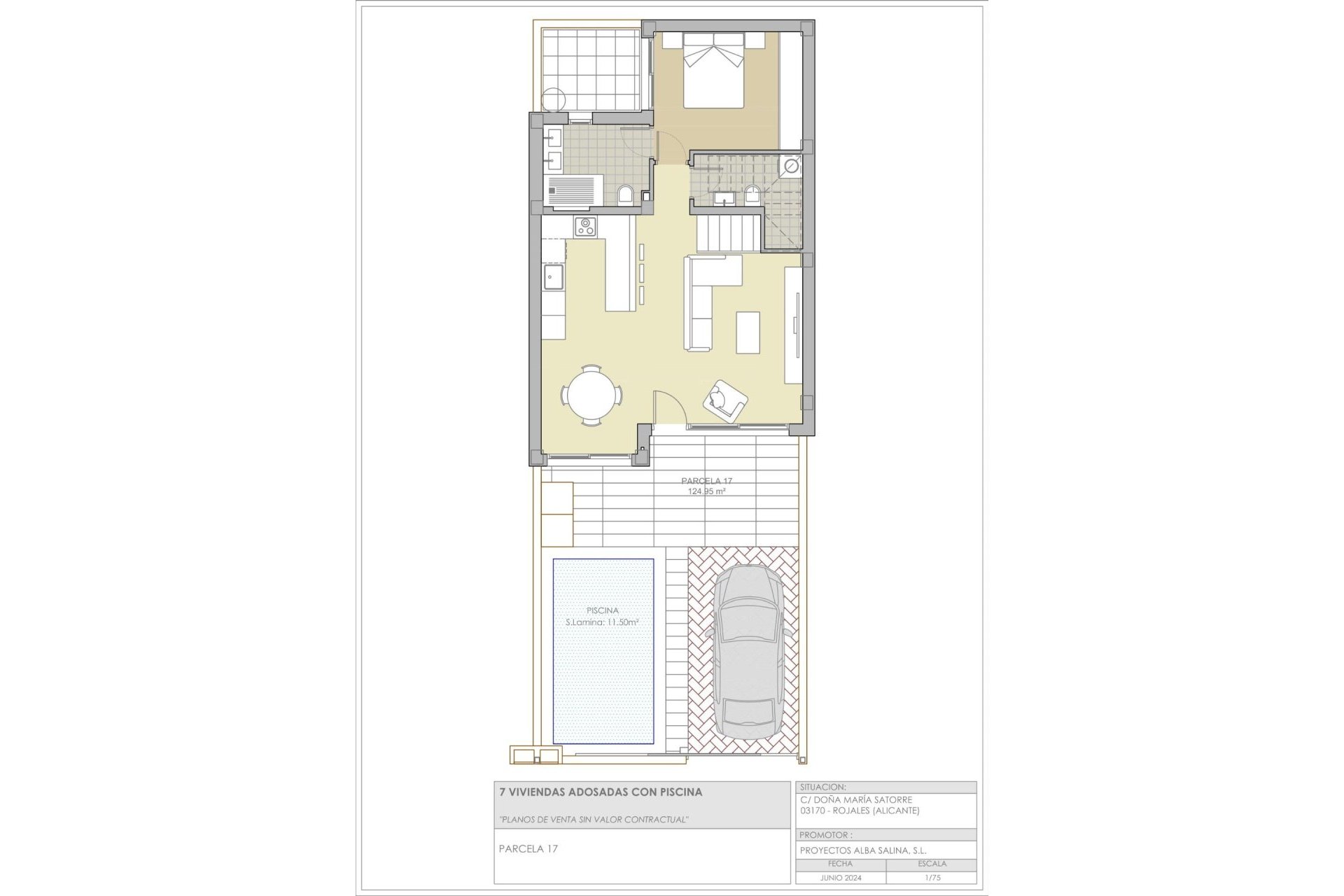 Rynek pierwotny - Town House - Ciudad Quesada - Rojales - Pueblo