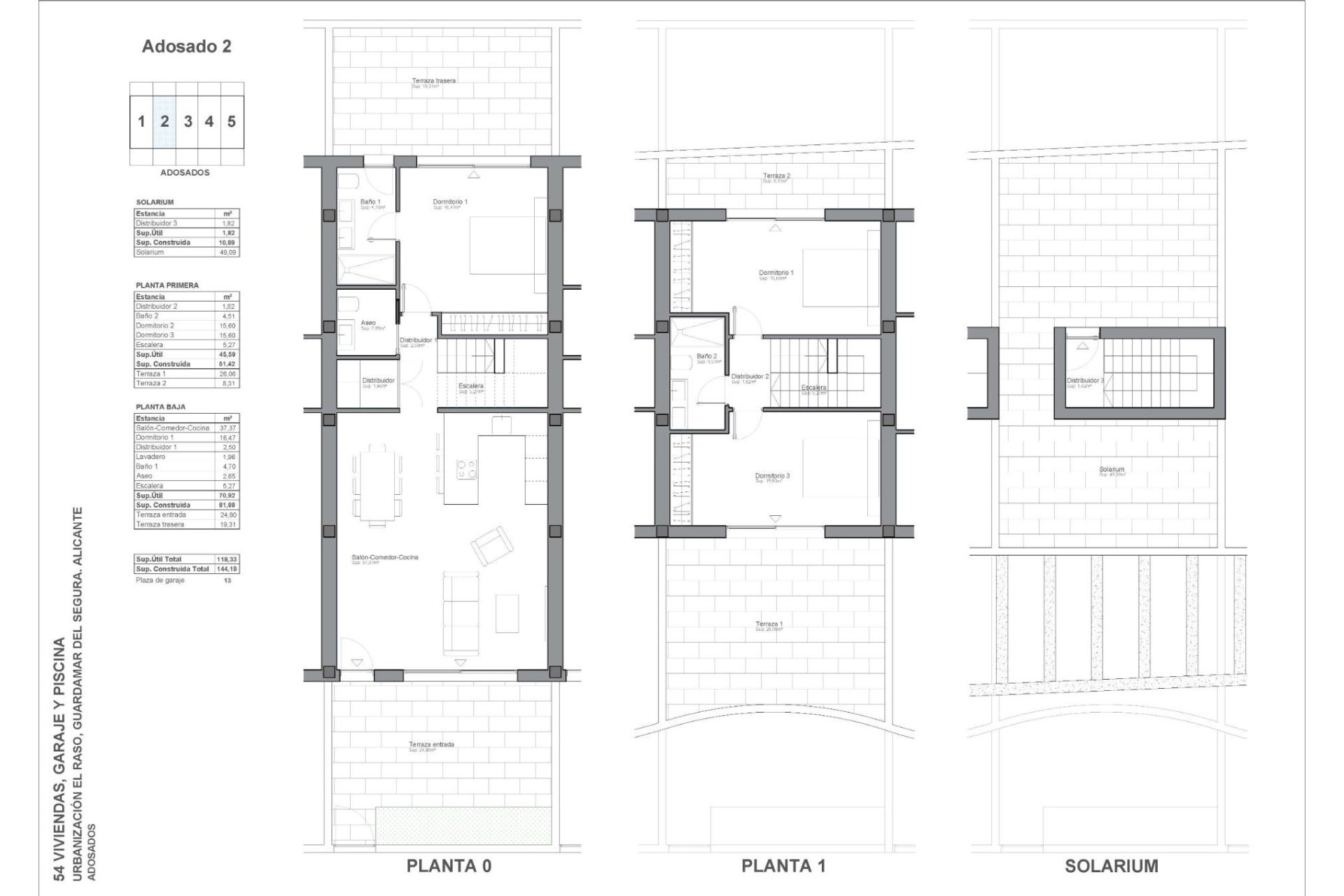 Rynek pierwotny - Town House - Guardamar del Segura - El Raso