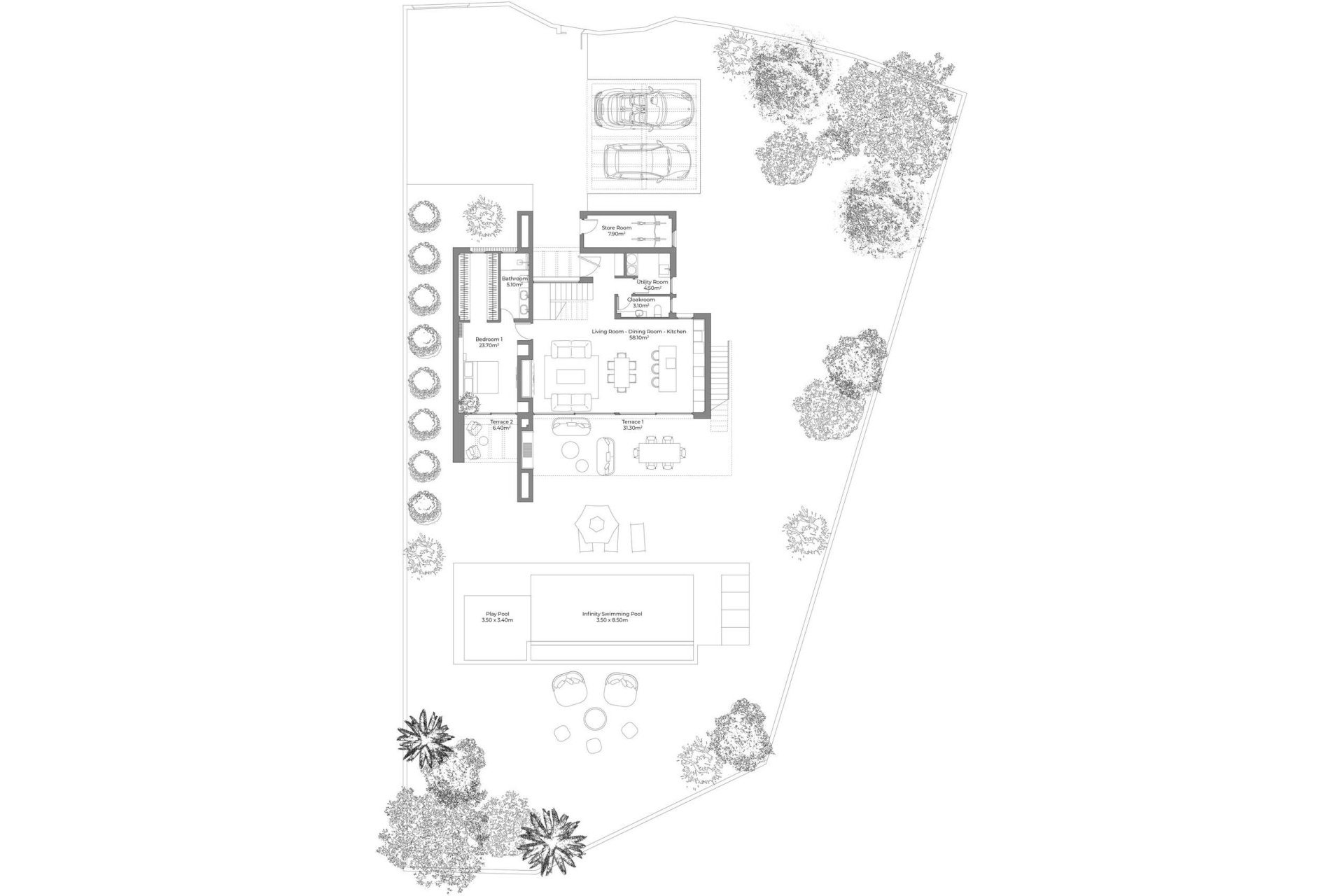 Rynek pierwotny - Villa - Cuevas Del Almanzora - Desert Springs Golf Club