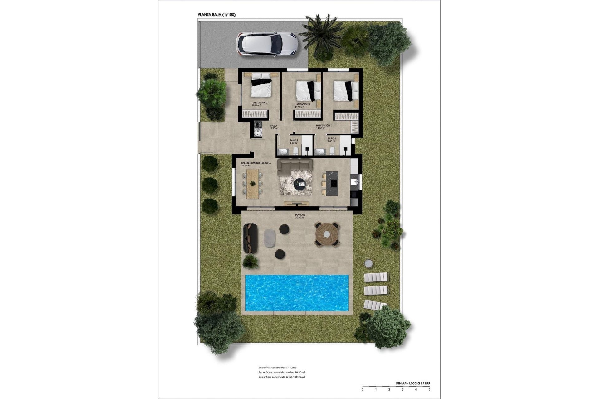 Rynek pierwotny - Villa - Hondón de las Nieves - Urbaniz La Montañosa