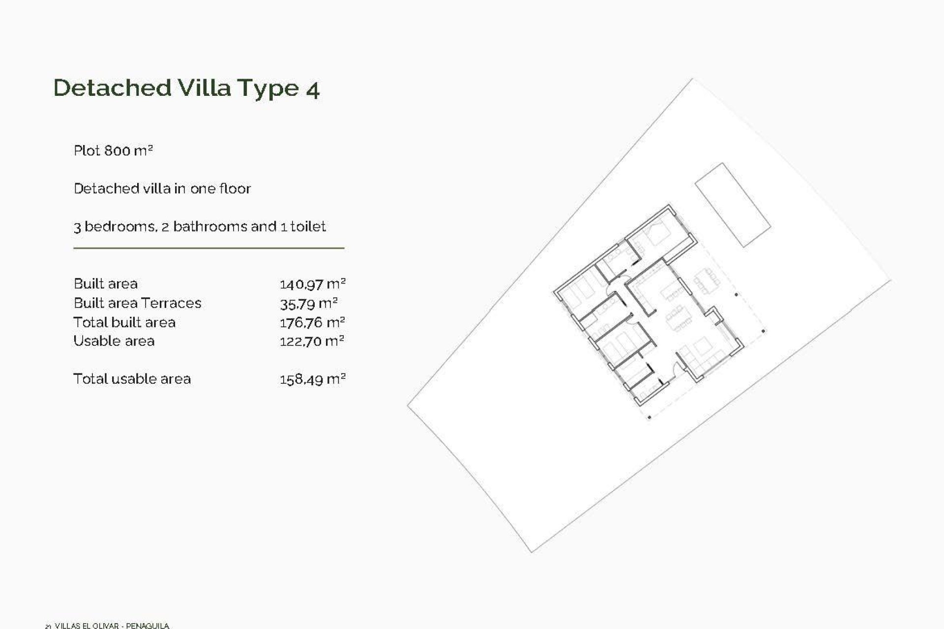 Rynek pierwotny - Villa - Penaguila - El Olivar