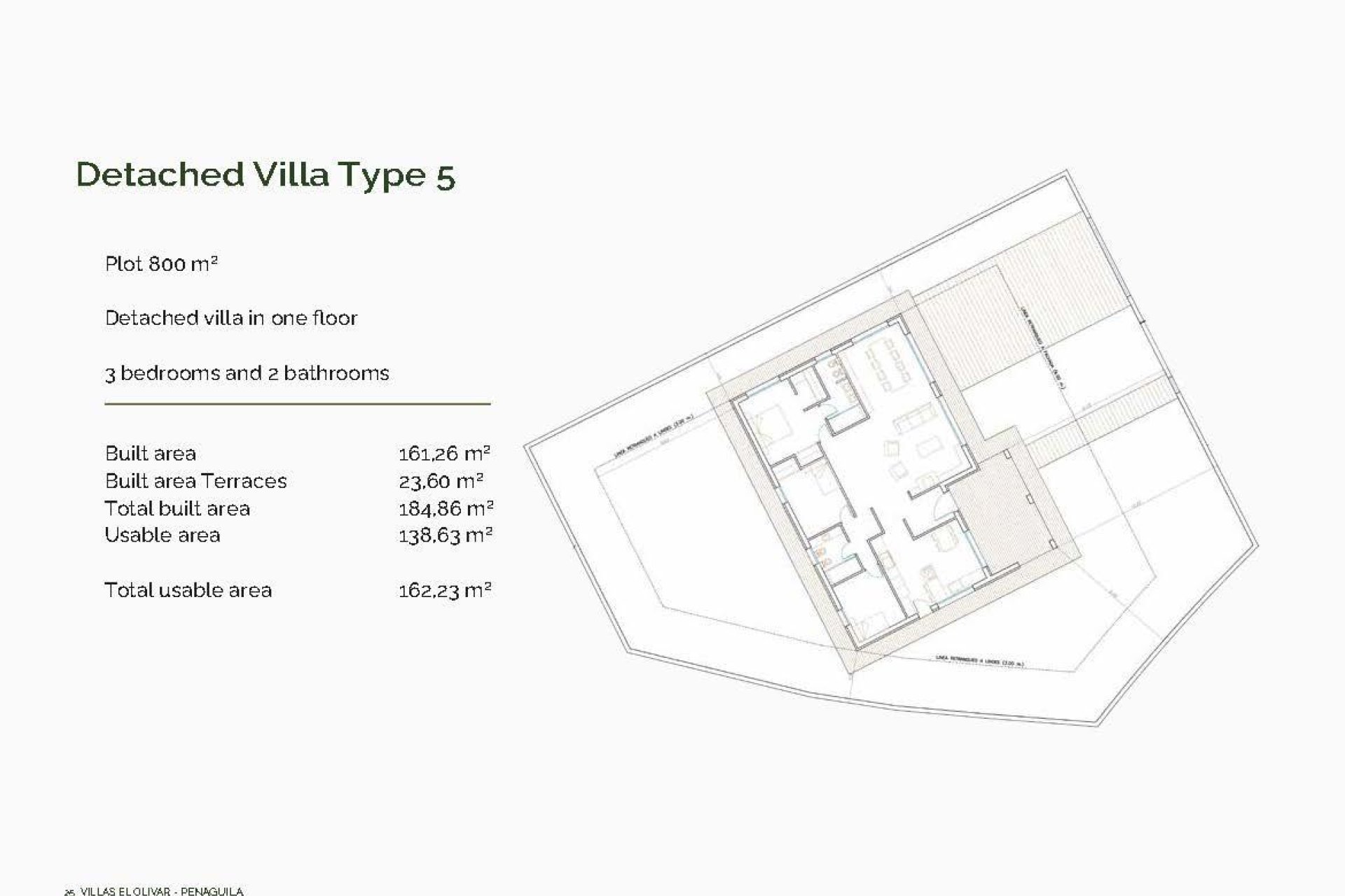 Rynek pierwotny - Villa - Penaguila - El Olivar