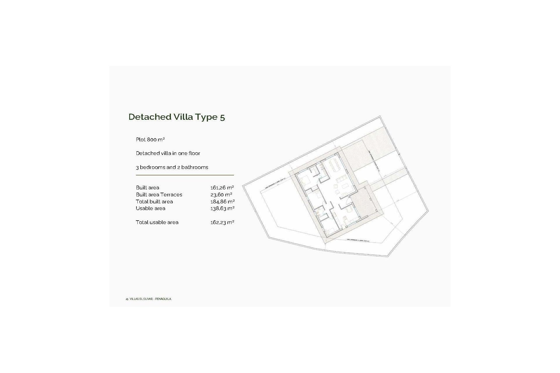 Rynek pierwotny - Villa - Penaguila - El Olivar