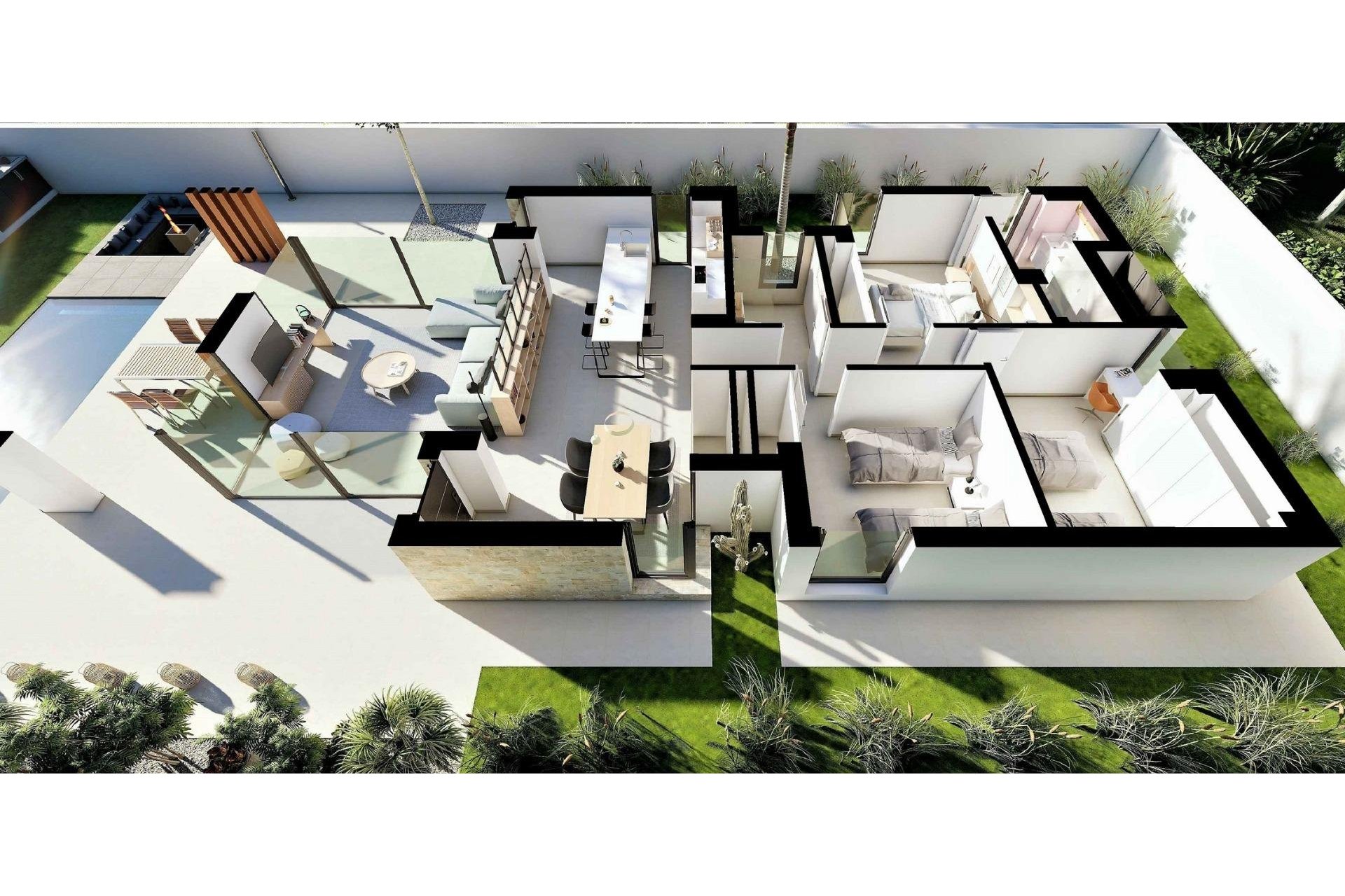 Rynek pierwotny - Villa - San Fulgencio - El Oasis