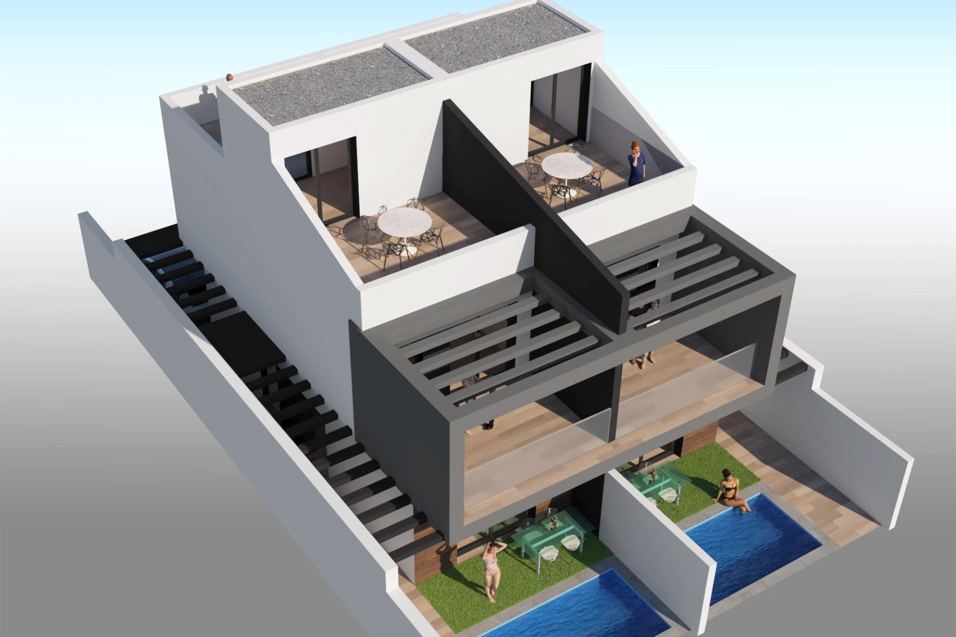 Rynek pierwotny - Villa - San Javier - Santiago de la Ribera