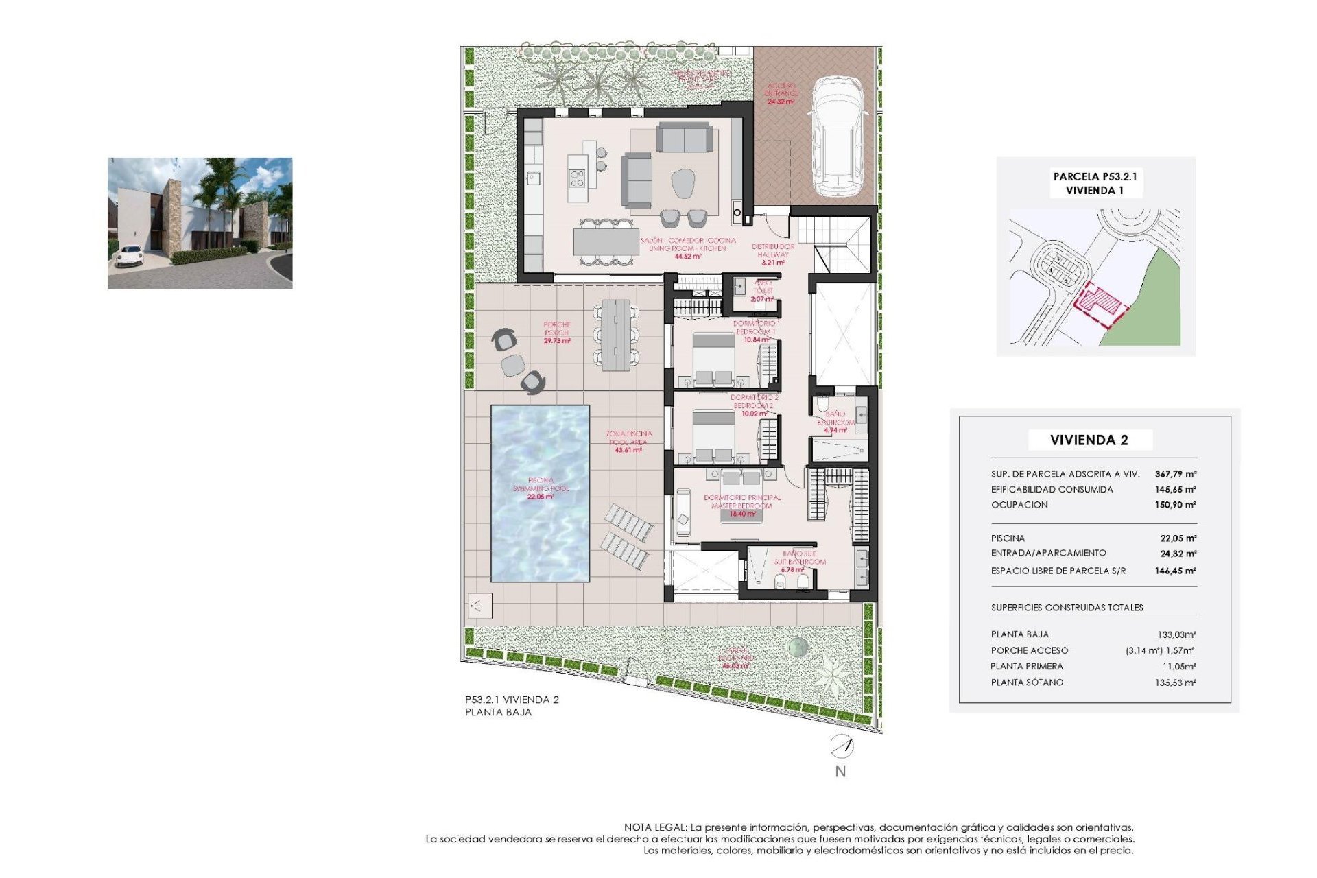 Rynek pierwotny - Villa - Torre Pacheco - Santa Rosalia Lake And Life Resort