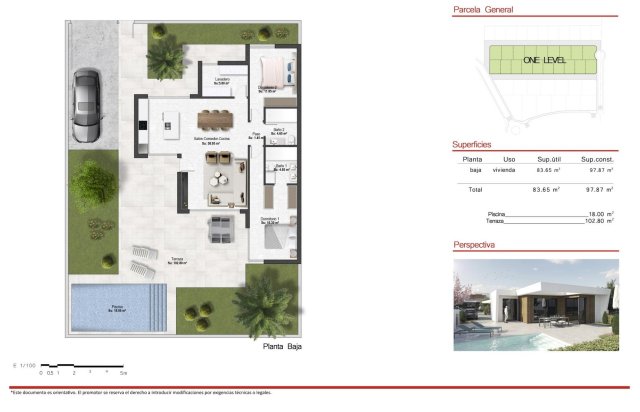Villa - Obra nueva - BAÑOS Y MENDIGO - Altaona Golf