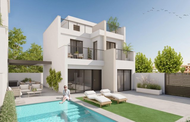 Villa - Obra nueva - Los Alcázares - Playa la Atascadera