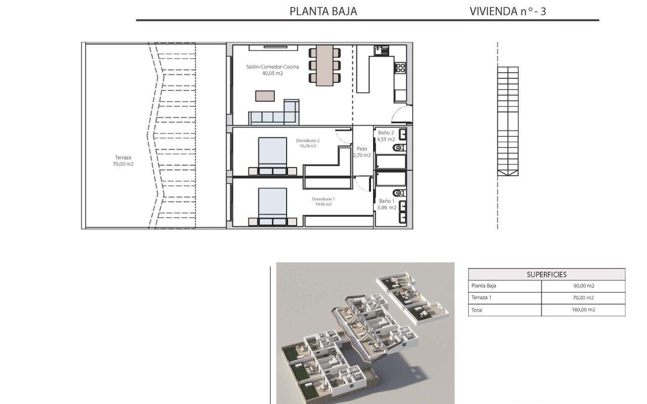 New Build - Bungalow - Finestrat - Balcon de finestrat