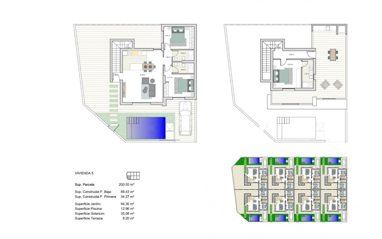 Rynek pierwotny - Villa - Torre Pacheco - Roldán