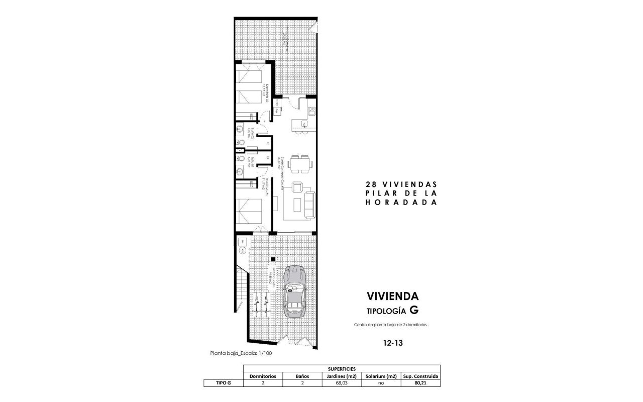 Obra nueva - Bungalow - Pilar de la Horadada - pueblo