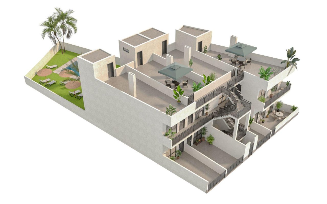 New Build - Bungalow - Hondón de las Nieves - La Canalosa