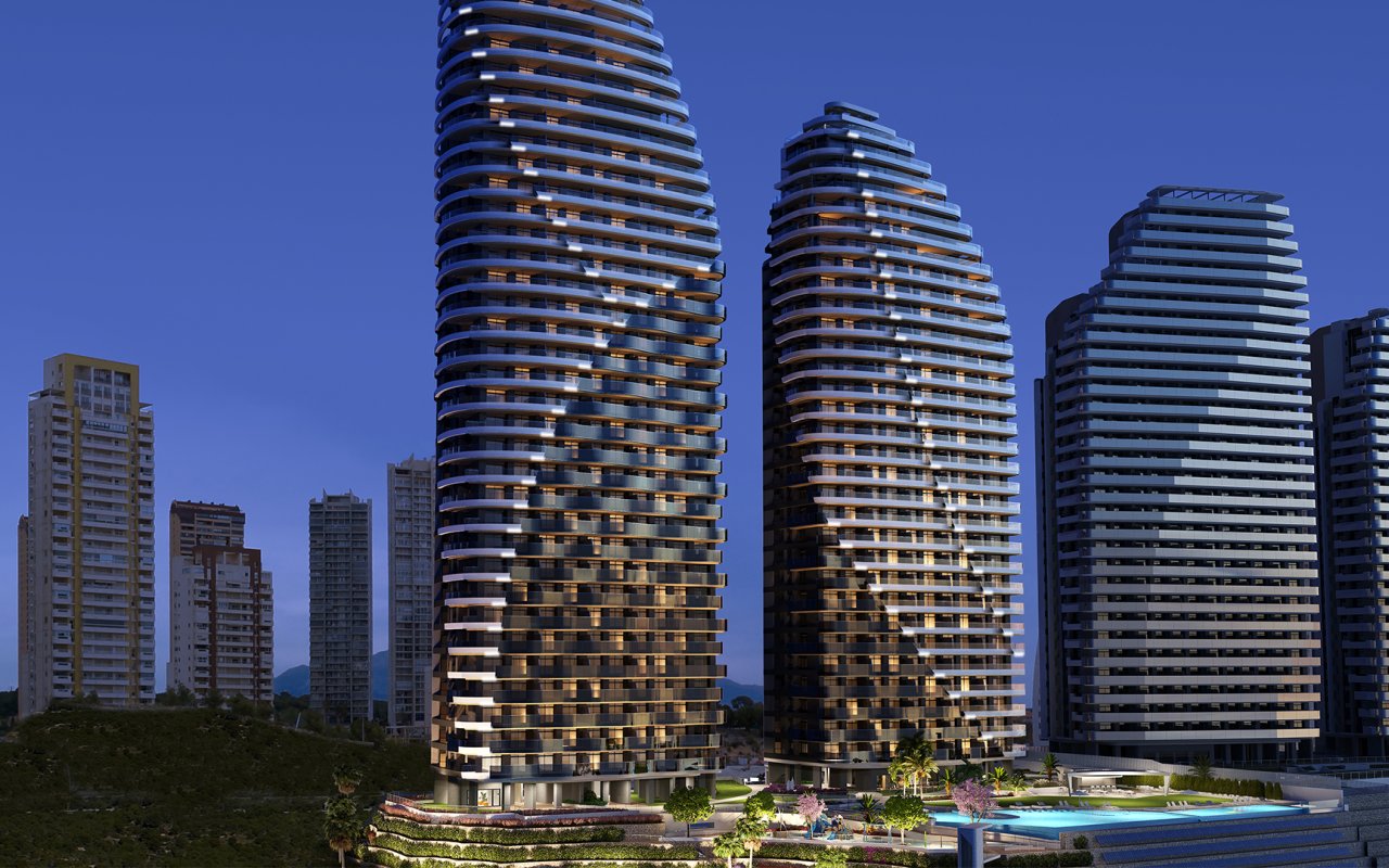 Obra nueva - Piso - Benidorm - Spain
