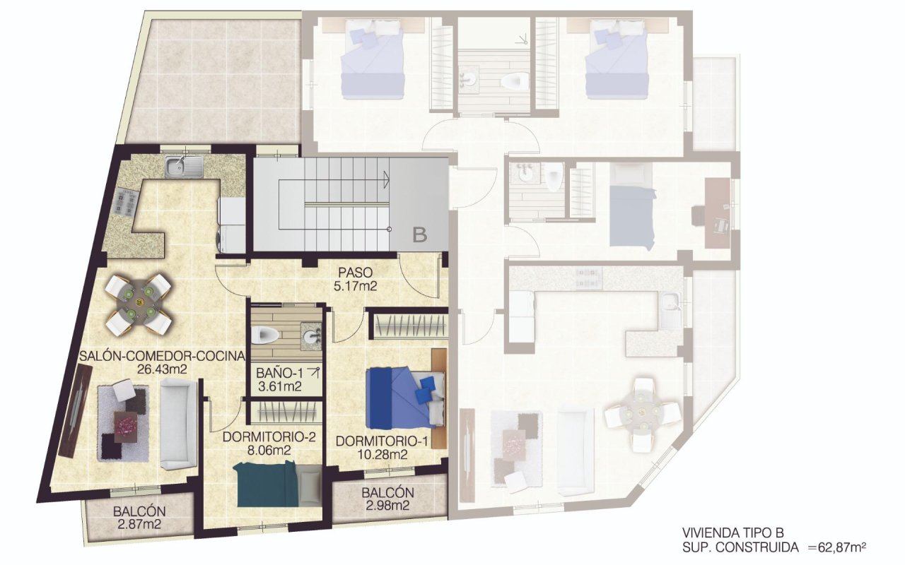 Obra nueva - Piso - Jacarilla - pueblo