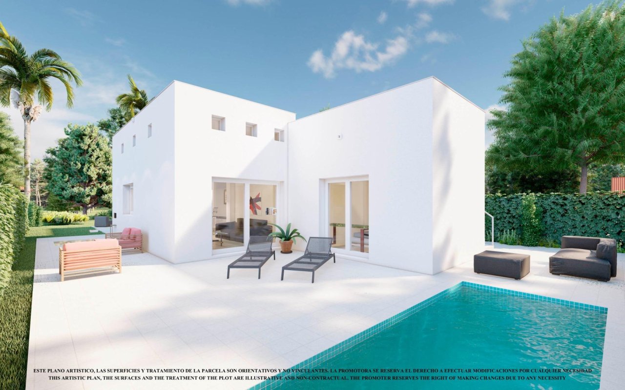 Obra nueva - Villa - Los Alcázares - Serena Golf