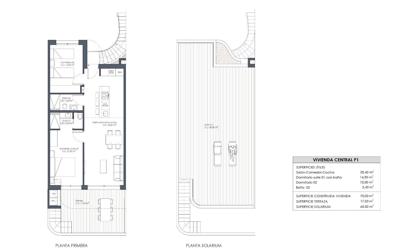 Obra nueva - Bungalow - San Miguel - Cerro del Sol