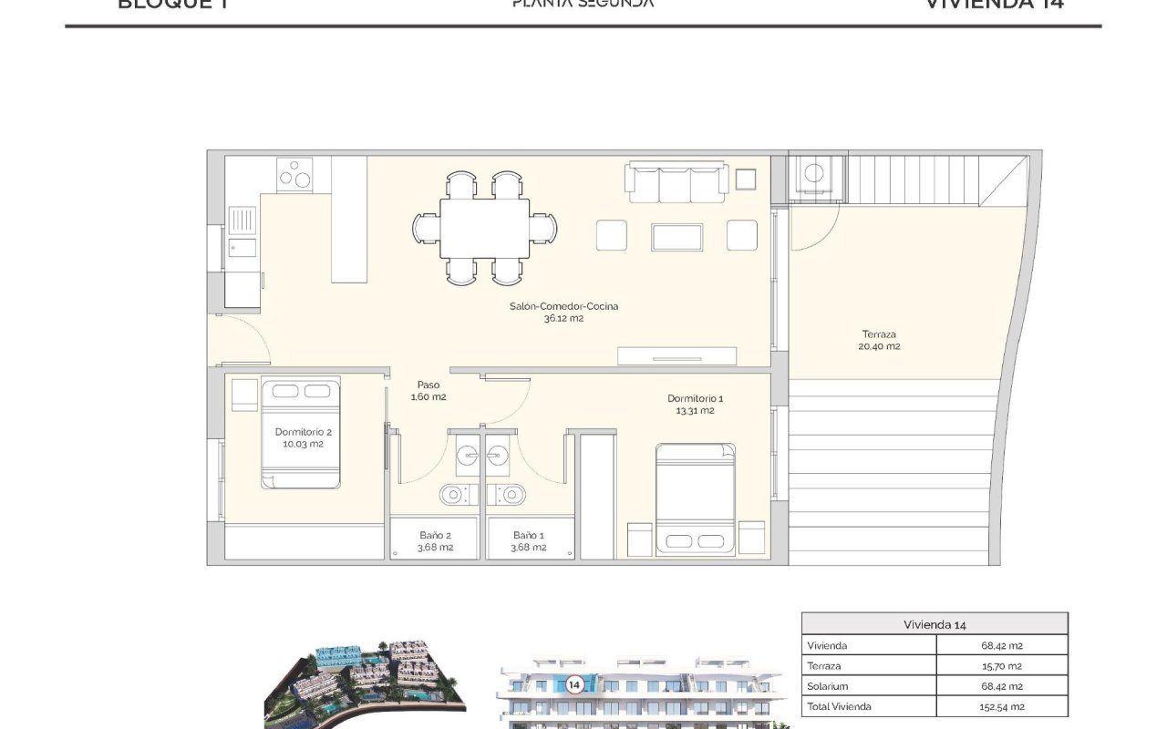 New Build - Penthouse - Finestrat - Puig Campana Golf