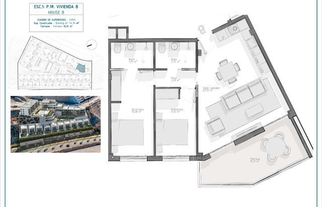 Obra nueva - Piso - Águilas - Playa del Hornillo