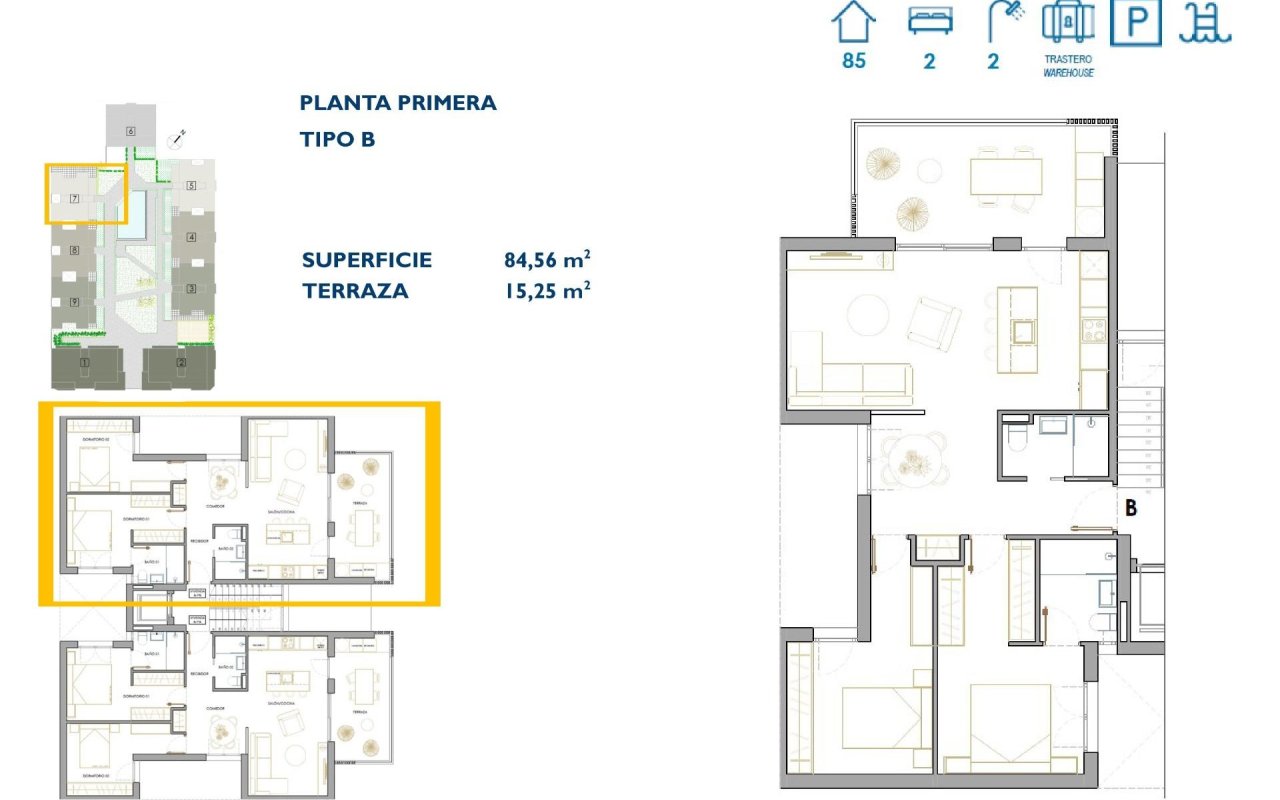 Rynek pierwotny - Apartament - San Pedro del Pinatar - Pueblo