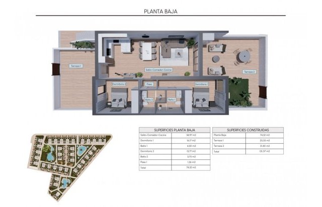 Obra nueva - Bungalow - Torrevieja - Los Balcones