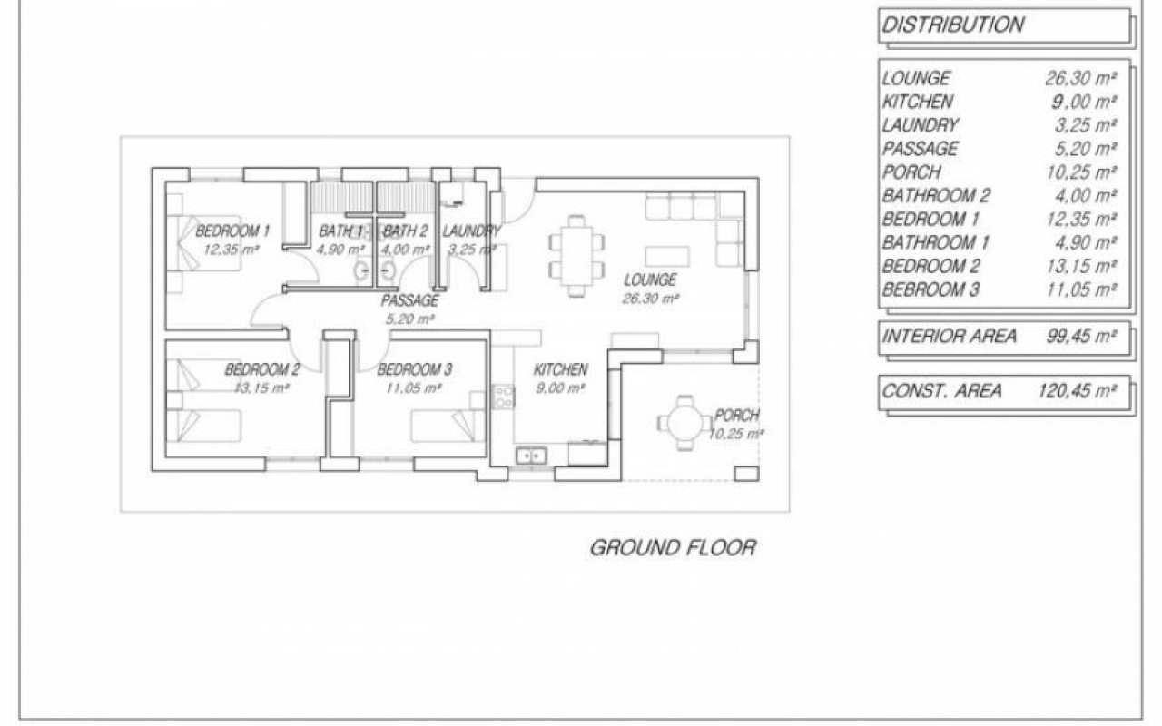 Obra nueva - Villa - Pinoso - Lel