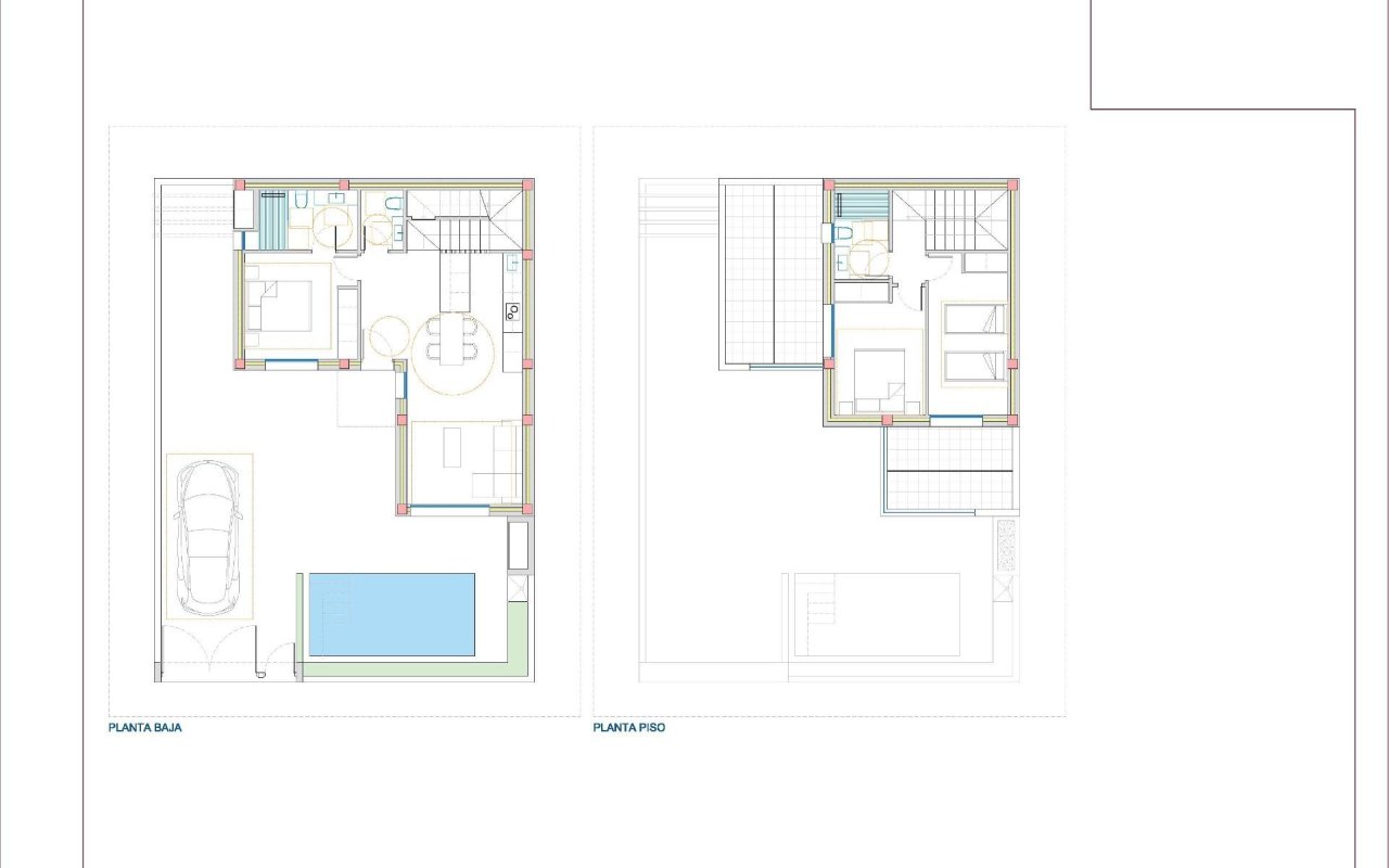 Obra nueva - Villa - San Fulgencio - Polideportivo