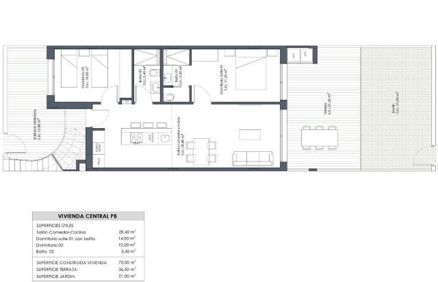 Obra nueva - Bungalow - San Miguel - Cerro del Sol