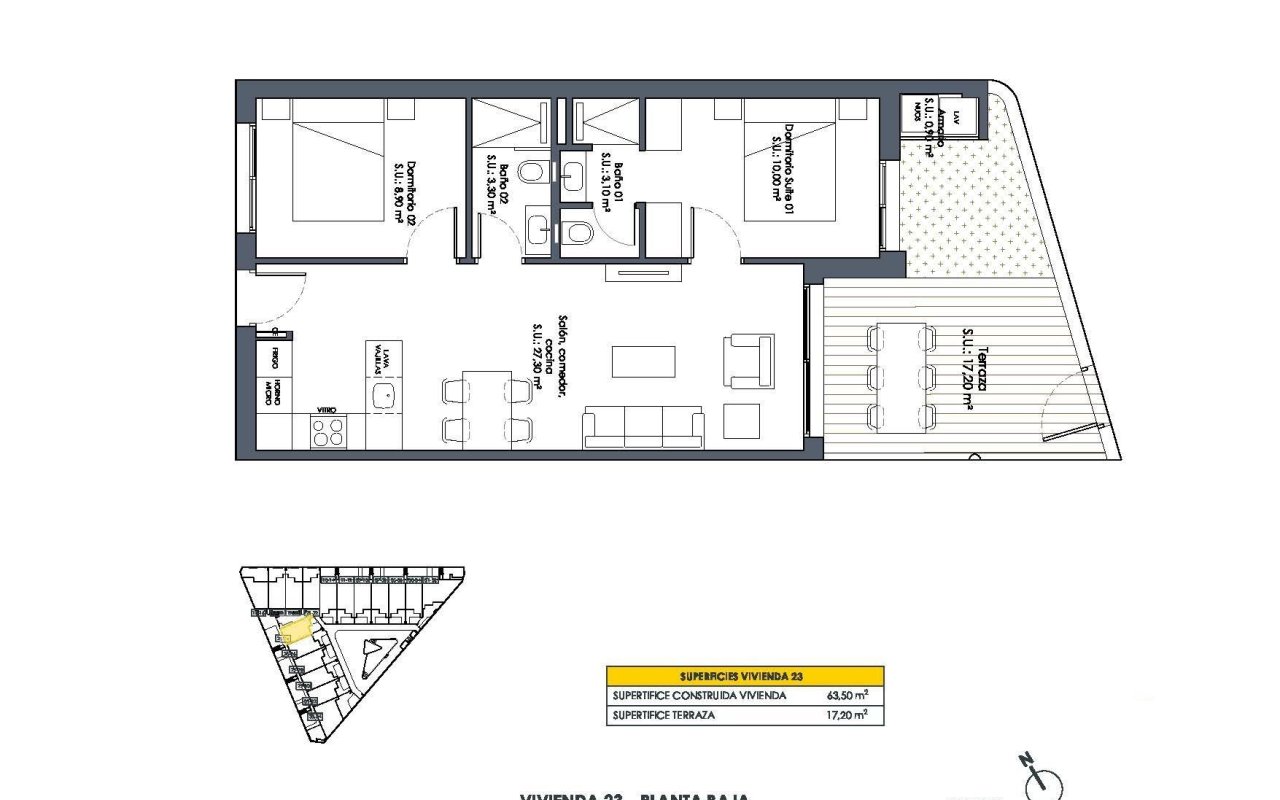 New Build - Bungalow - San Fulgencio - Pueblo