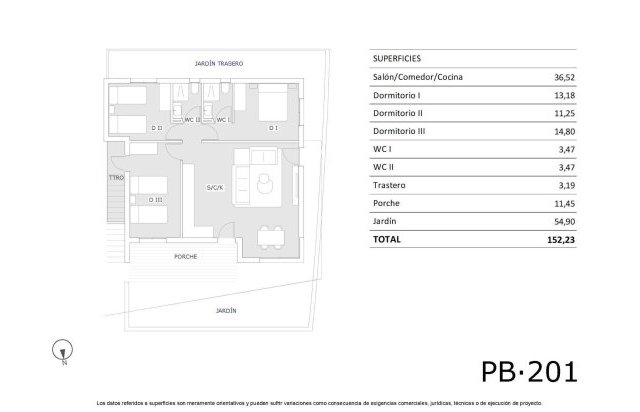 Rynek pierwotny - Bungalow - San Miguel - Pueblo