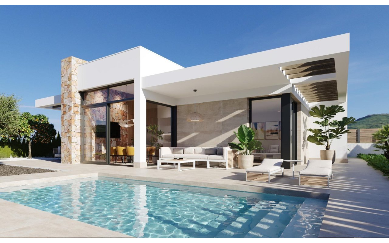 Obra nueva - Villa - Fuente Álamo - Hacienda del Alamo