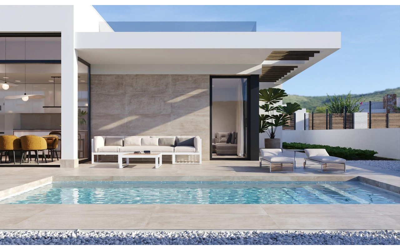 Obra nueva - Villa - Fuente Álamo - Hacienda del Alamo