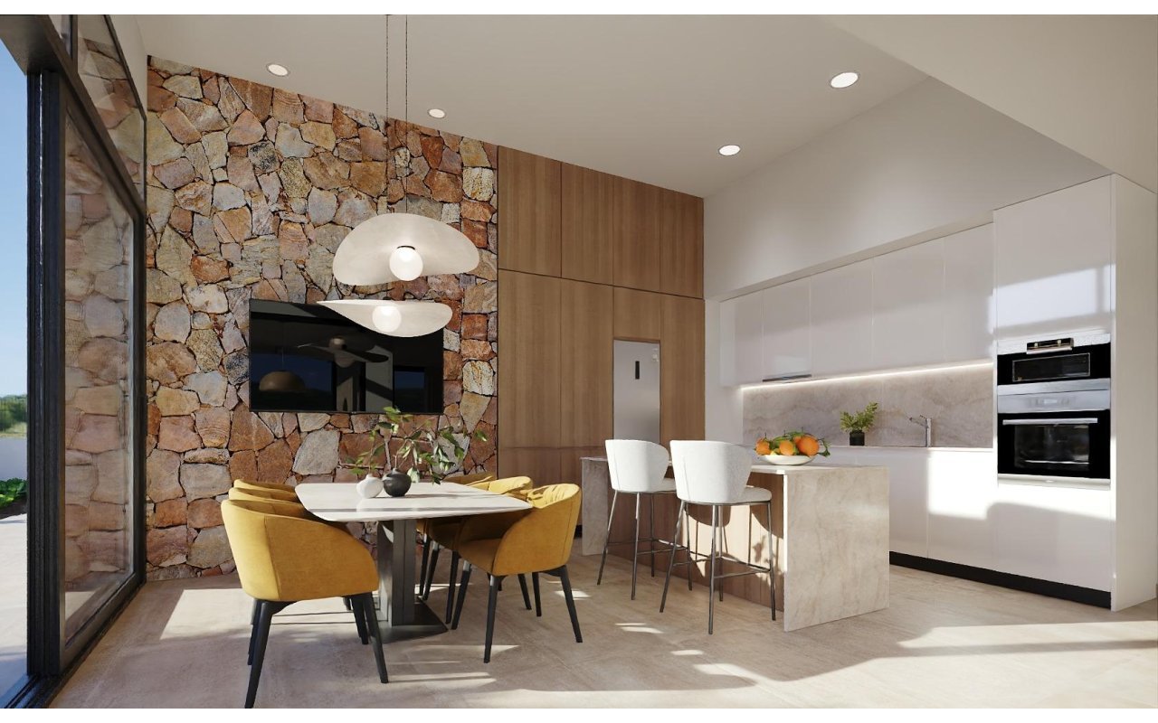 Obra nueva - Villa - Fuente Álamo - Hacienda del Alamo