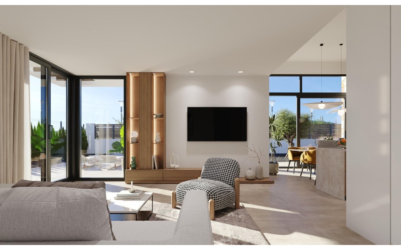 Obra nueva - Villa - Fuente Álamo - Hacienda del Alamo