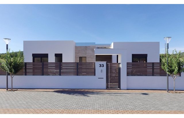 Obra nueva - Villa - Fuente Álamo - Hacienda del Alamo