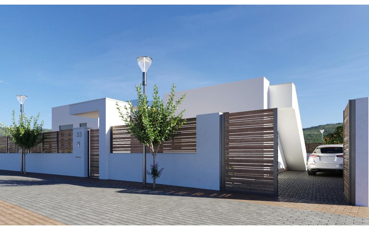 Obra nueva - Villa - Fuente Álamo - Hacienda del Alamo