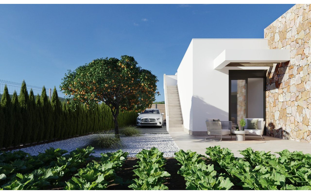 Obra nueva - Villa - Fuente Álamo - Hacienda del Alamo