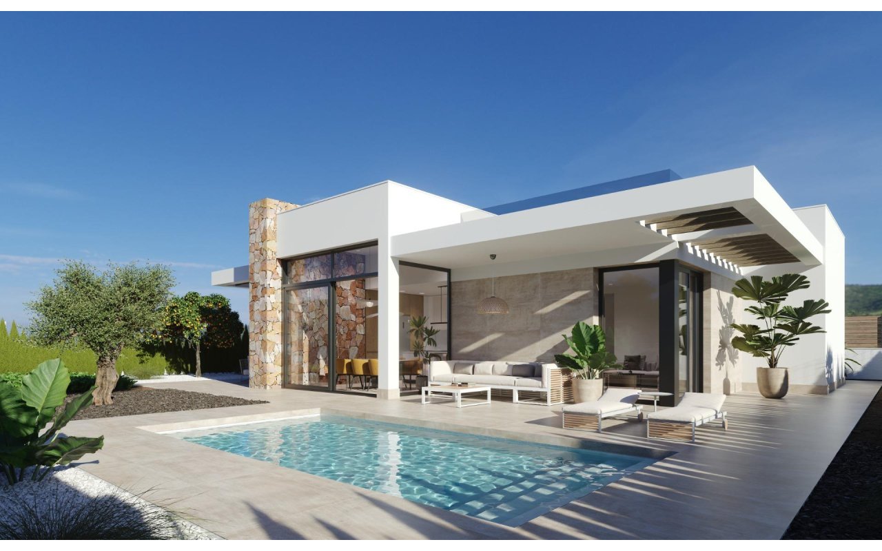 Obra nueva - Villa - Fuente Álamo - Hacienda del Alamo