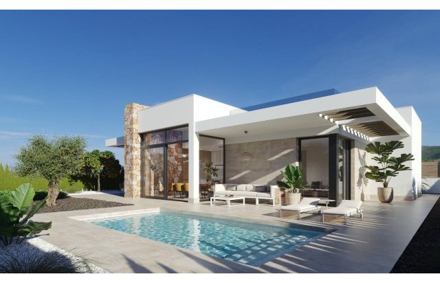 Obra nueva - Villa - Fuente Álamo - Hacienda del Alamo