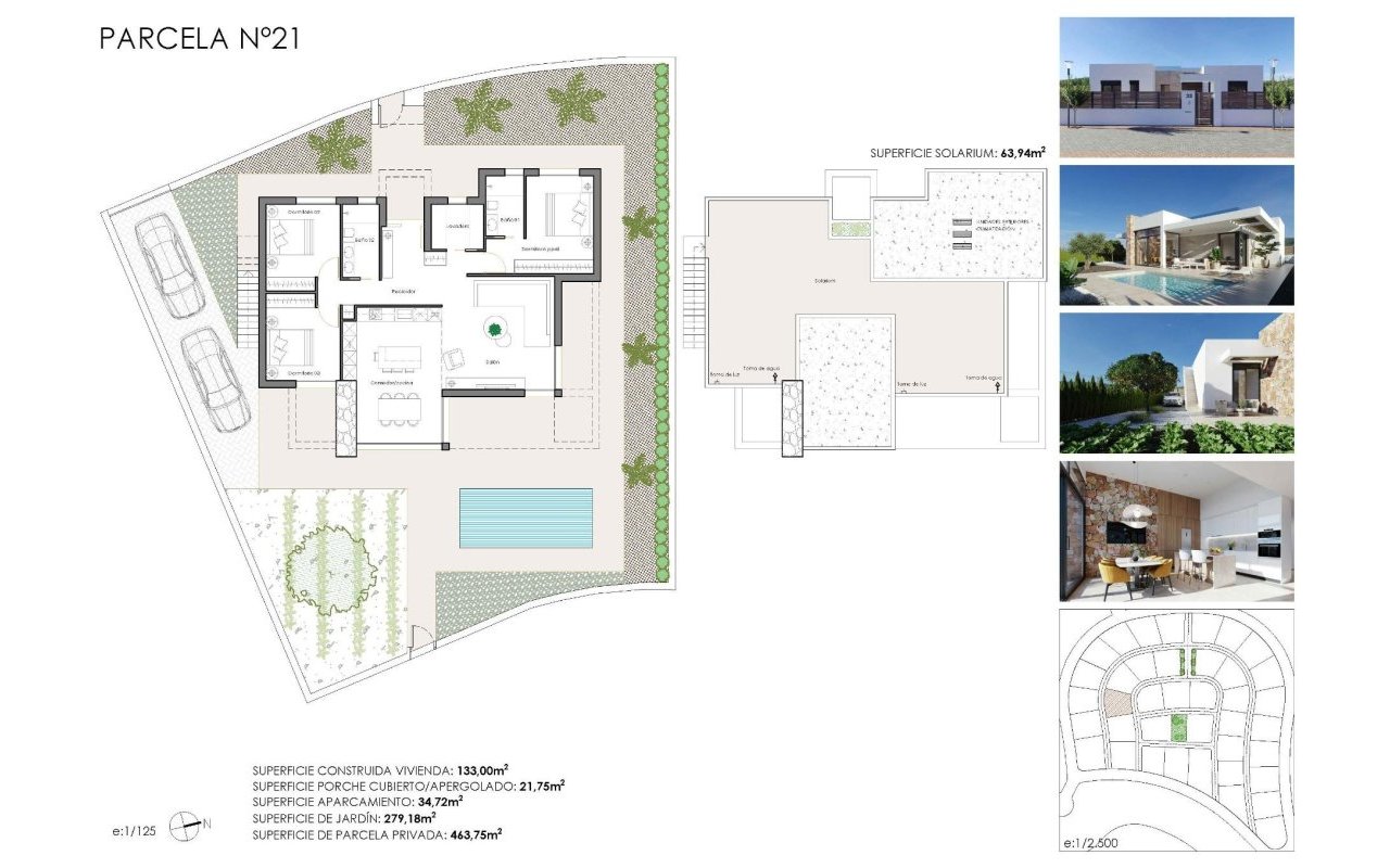 Obra nueva - Villa - Fuente Álamo - Hacienda del Alamo